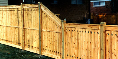 Good Neighbor Cedar Privacy Fence by Elyria Fence