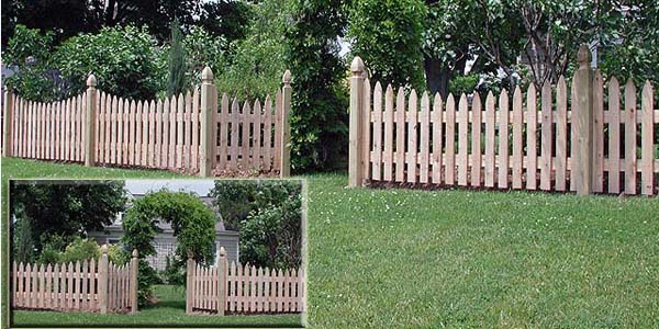 Good Neighbor Cedar Privacy Fencing with lattice by Elyria Fence