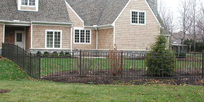 Ornamental Aluminum Fence by Elyria Fence Company