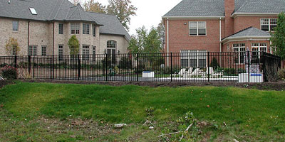 Ornamental Aluminum Pool Fence by Elyria Fence  Company