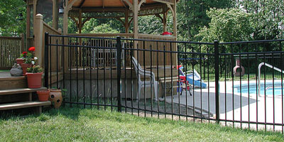 Ornamental Aluminum Fencing by Elyria Fence Company