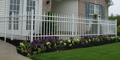 Ornamental Aluminum Fence by Elyria Fence Company