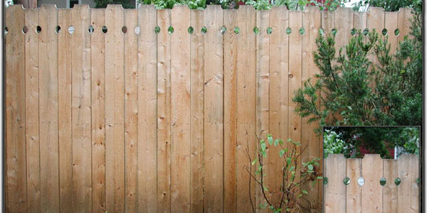 Good Neighbor Cedar Privacy Fencing with lattice by Elyria Fence