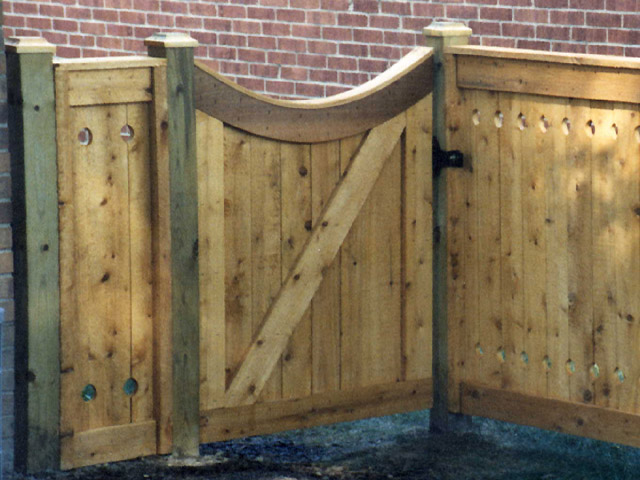 Wood Fence Gates