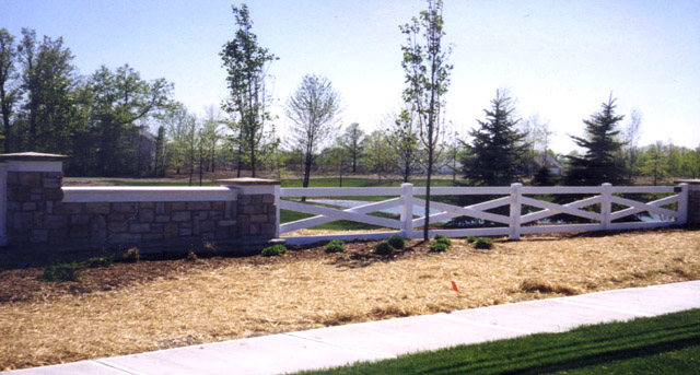 Vinyl Paddock Rail Fence by Elyria Fence