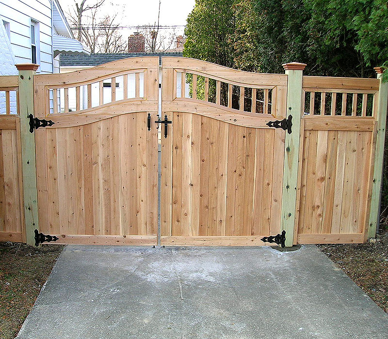 Wood Fence Gates Designs