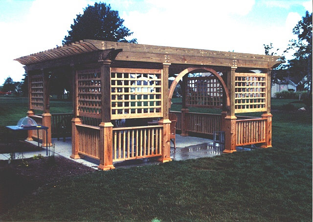 Wood Pergola