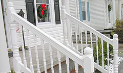 Vinyl Railing By Elyria Fence