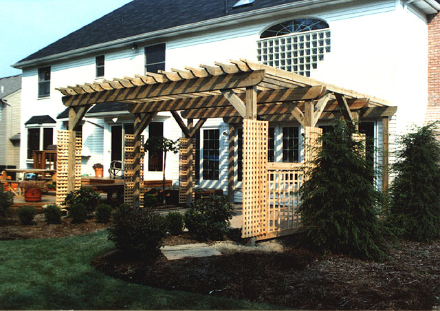 Pergola with Vines