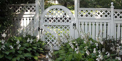 Cedar Semi-privacy Fences by Elyria Fence