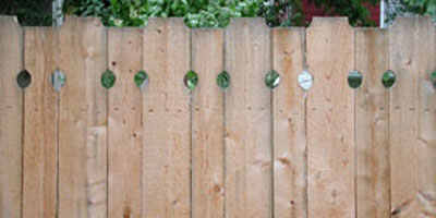 Cedar Privacy Fencing built by the Elyria Fence Company