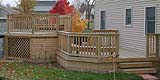 Wood Deck by Elyria Fence