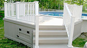 Composite Deck by Elyria Fence